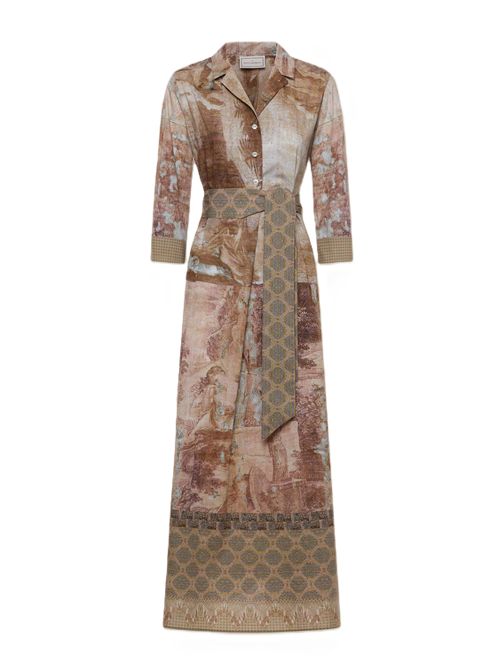 Abito Chemisier in Seta lmperial Toile aloe/s  Pierre Louis Mascia Pierre Louis Mascia | ALOE/S-AB11899518757/101